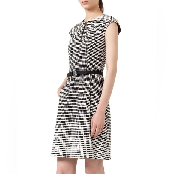 Akris Punto Dotted Dégradé Dress - Size 8 - Picture 3 of 11